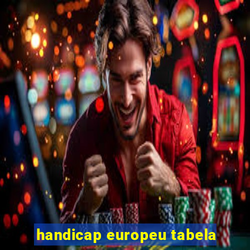 handicap europeu tabela